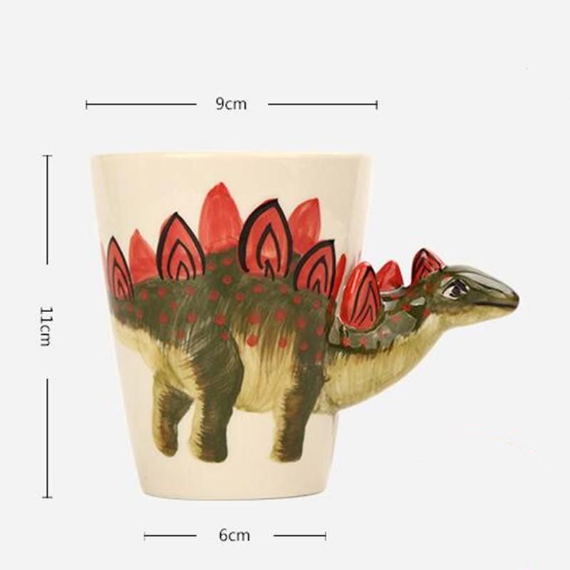 3d Dinosaurie Mugg