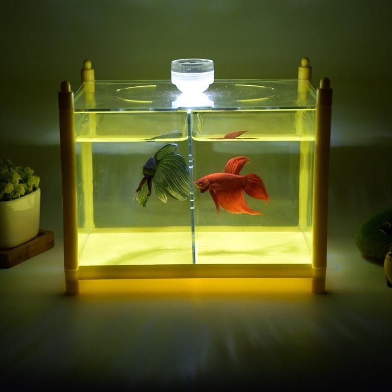 Ledt Mini-glasakvarium