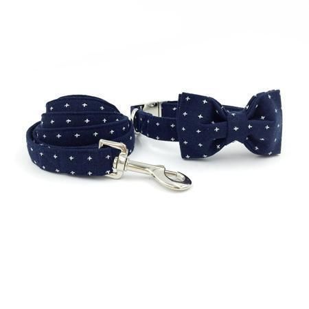  collar bow and leash