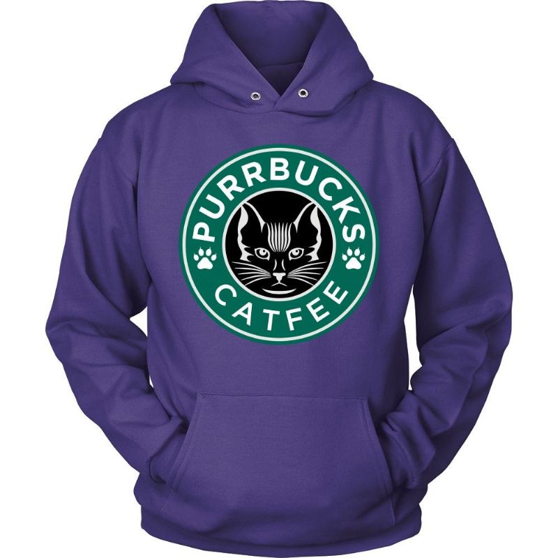 Purrbucks Catfee Hoodie Jacka Design