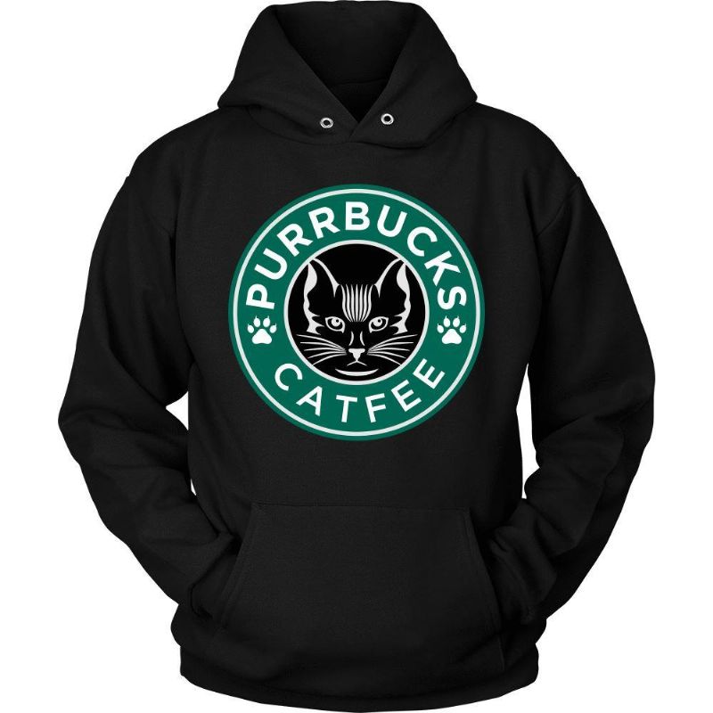 Purrbucks Catfee Hoodie Jacka Design