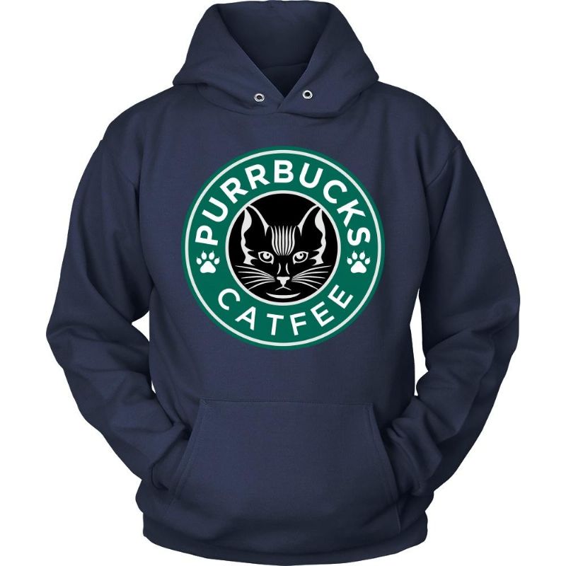 Purrbucks Catfee Hoodie Jacka Design