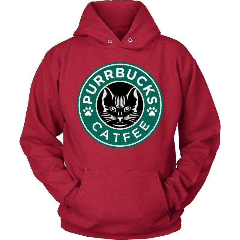 Purrbucks Catfee Hoodie Jacka Design