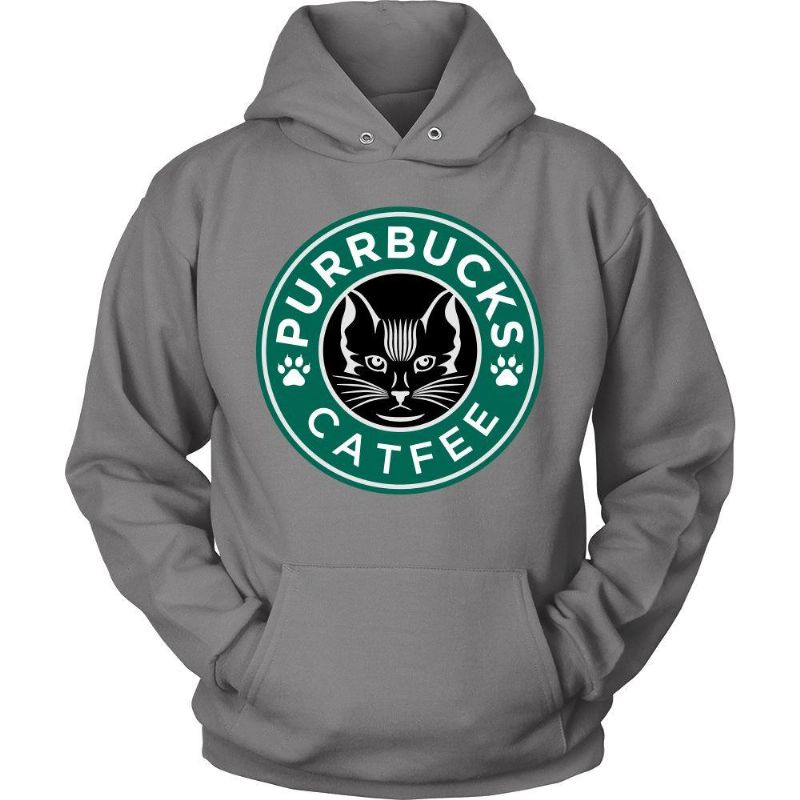 Purrbucks Catfee Hoodie Jacka Design