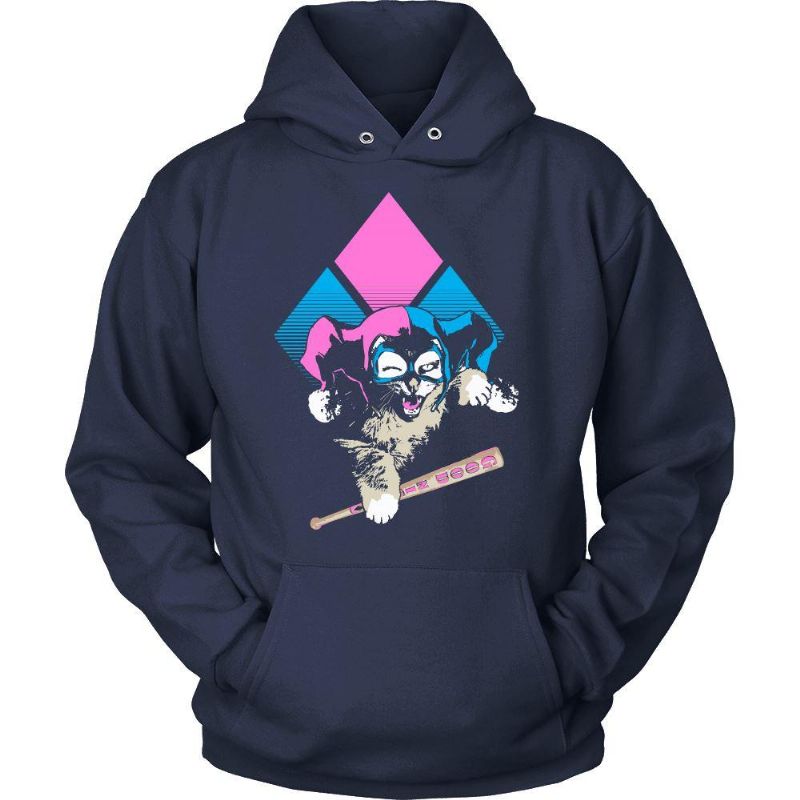 Unik Design Mina Harley Cat Hoodies