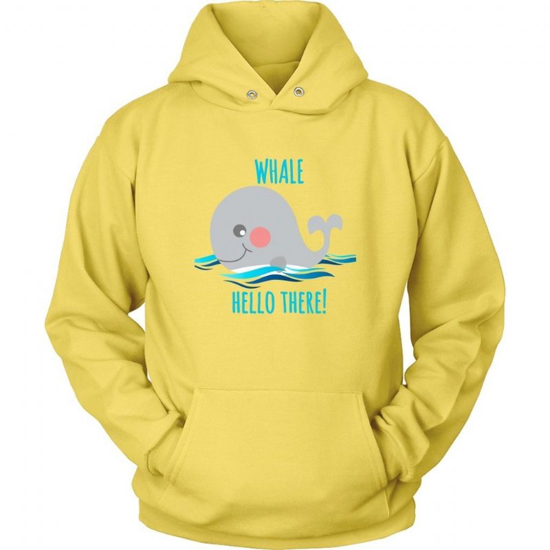 Whale Hello Hoodie Design